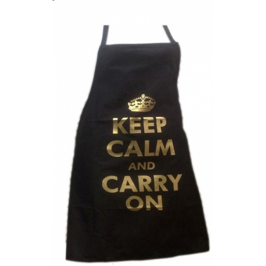 Ποδιά Κουζίνας Keep Calm and Carry - 9624