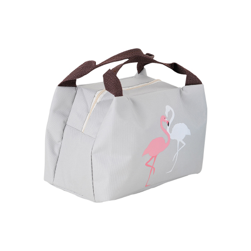 Ισοθερμική Lunch Bag Flamingo Γκρι - HCM20791G